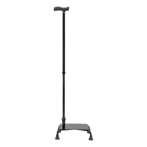 Adjustable Quad Cane with Non-Slip Feet