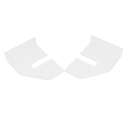 BRIGHTFUFU 1Pair Acrylic Skateboard Storage Mounted Display Stand for Skateboards Snowboards Durable Easy to Install for Home Garage Organization