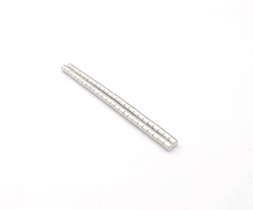 RarEarMag Magnet Tiny Small Neodymium Pack of 200pcs Dia: 1mm x H 1mm Rare Earth Disc Permanet Magnets for DIY, Electronic Components, Crafts