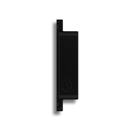 Protetor Anti Furto E Chuva P/Campainha Tuya M8/M9 e T23 Cor:Preto