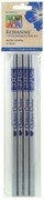 Roxanne Water Soluble Chalk Marking Pencil for Making Light or Dark Fabrics 4 Silver by Roxanne