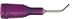 Loctite 98253 Stainless Steel 45 Degree High Precision Helical Thread Dispense Tip, 1/2" Length, 21 Gauge, Purple (Pack of 1000)