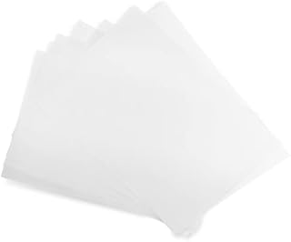 Netuno 50x Vellum Paper A4 210x297mm 8.27x11.69 inches 100gsm Golden Star tracing Paper semi-Transparent for transferring Printing Invitations Sketches Drawings Calligraphy Photo Overlays Animation
