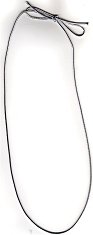 Berisfords Boucle Elastique Polyester Argent 120 x 150 cm