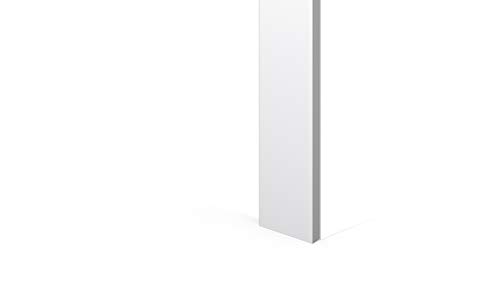 Tapeta/Marco puerta decorativa blanca NMC WALLSTYL® WD2 2200 75X15X2200mm Poliestireno Gran dureza 46,2 metros