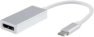 USB-C (Type-C) Male To Displayport Female Adapter - 4K 60Hz