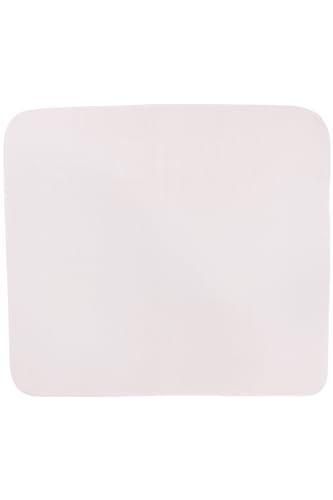 Meyco Baby Uni Wickelauflagenbezug, Bezug für Wickeltischauflage (weich und hautfreundlich, aus 100% Baumwolle, waschbar, einfache Pflege, trocknergeeignet, Größe: 85 x 75 cm), Light Pink