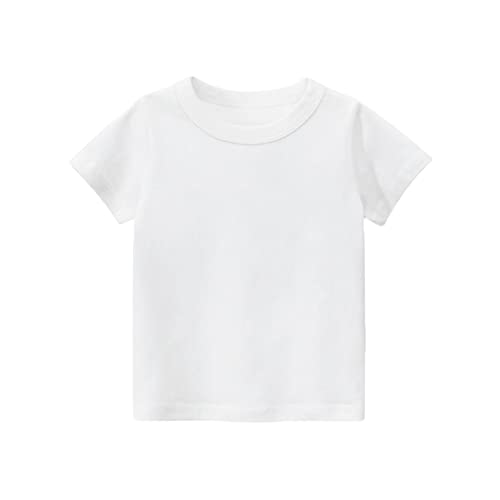 Toddler Little Boys Clothes Basic T Shirt Tees Short Sleeve Summer Cotton Casual Tee