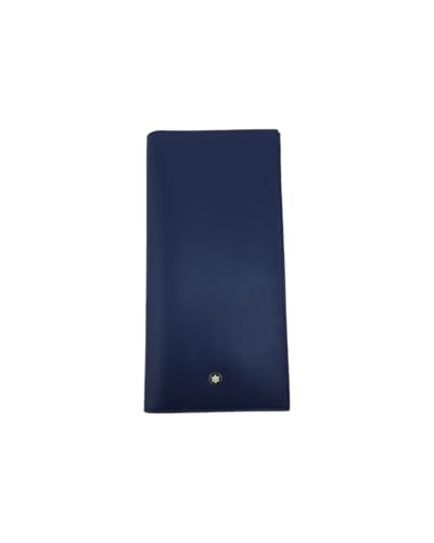MONTBLANC Meisterstück Long Wallet 15cc BK/BL Portefeuille pour Adultes, Unisexe, Multicolore (Multicolore), Taille Unique