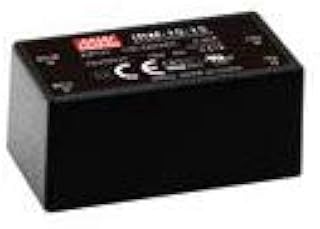 Mean Well IRM-10-15 Single Output Encapsulated Power Supply 15V 0.67A 10.05W, Through Hole Mt, Miniature Size, Input: 85~264 VAC, 120~370 VDC