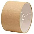 ACE Antiques Jute Burlap Lampshade, Brown (12" x 11" x 8") for Table and Floor Lamps