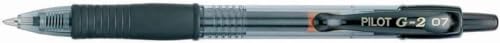 Pilot G2 Bolígrafo Retráctil de Tinta de Gel Negro miniatura 1