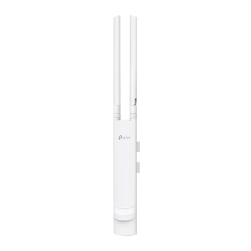 TP-Link Festa F41-Outdoor N300 Wireless Outdoor Access Point | Free Cloud | IP65 + 6kV Lightning Protection | Passive PoE w/PoE Injector Included | Self-Organizing Network | Does not Work w/Omada