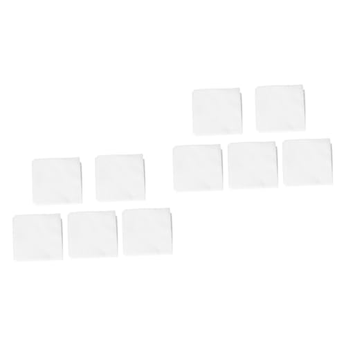 Cabilock 2sets 5pcs Reusable Cotton Cheesecloth for Tofu Natural Muslin Fabric for Straining Sauces Juices and More for Cheese Making and Cooking Hemmed Edges 5pcs*2