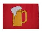 New Red Beer Replacement Safety Flag for ATV or Bicycle.
