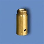 Standard Brass Ferrule for Wood Pole, Brass finish