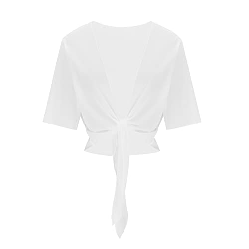 Vifucz Cropped Cardigans For Women, Womens Shrugs Solid Short Sleeve Sheer Cardigans Summer Lightweight Bolero Shrug S-Xxl3