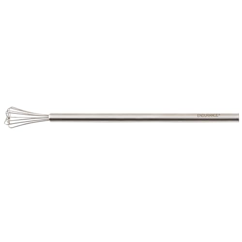 RSVP International Bar Whisk Long Slim Handle & Stainless Steel P...