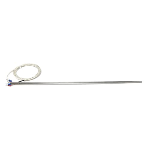 Sensor de temperatura PT100 con cable de 2m y sonda enfundada de 4mm 4