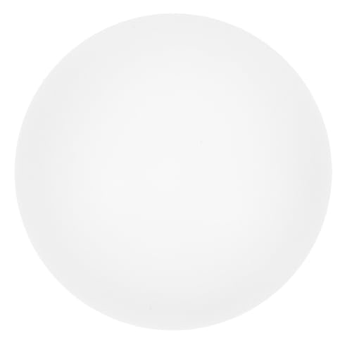 Sosoport Pantalla de Lámpara de Globo de Cristal Transparente 20 CM Diámetro 80 Dientes Repuesto para Lámparas Colgantes Compatible de Techo Modernas Vidrio Resistente Emisión Óptima de