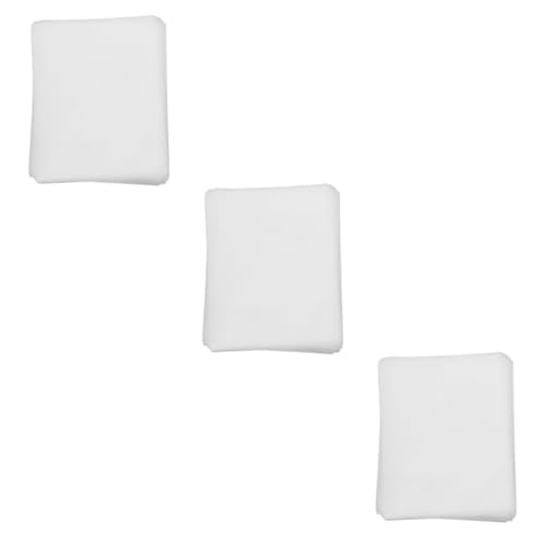 FOMIYES 3 Juegos Filtro De Algodon Filtros Para Recolectores De Filtros De Máquina De Filtros Convenientes Algodón 100 Uds * 3