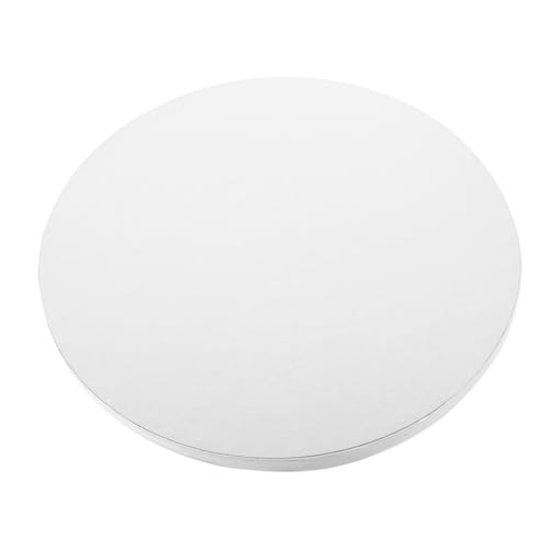 GRIRIW 10-Inch Round Cake Drum Base Sturdy Cake Board for Heavy Tiered for Birthday and Wedding Displays Baking Supply and Party Accessory