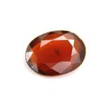 Hessonite naturelle 8,00 Ct, pierre gemme gommée orange AMZ14359 Small