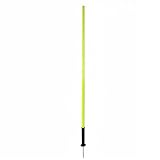 Wsymxuo 5 Pezzi Asta da Allenamento Portatile Base a Molla Asta da Dribbling Rimbalzante Rapido Aste Allenamento Slalom per Allenatori, Studenti