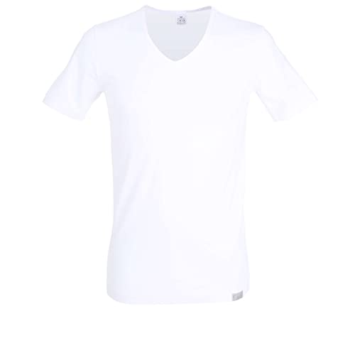 Preisvergleich Produktbild Götzburg Herren T-Shirt, Kurzarm, Baumwolle, Single Jersey weiß, Uni 9