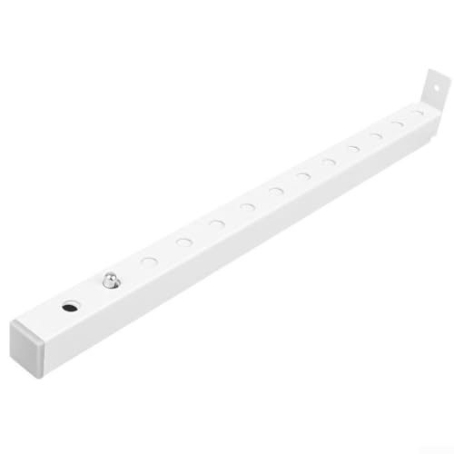 Verstellbares Sicherheitsgeländer für Schiebefenster, entworfen, um das Öffnen zu begrenzen und Stürze zu verhindern, mit einfacher Installation (1 Stück 41,4 cm)