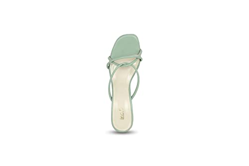 Image of Inc.5 Shoes Women Block Heel Fashion Sandal 100676 Pista
