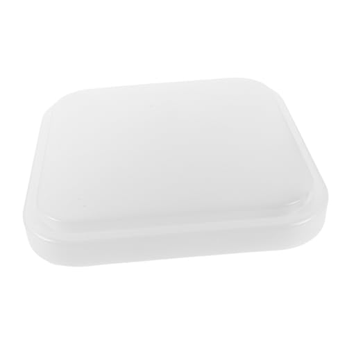 Dulcicasa プラスチック製正方形シーリングライトカバー ? モダンデザインで寝室や浴室に適した簡単取付天井照明用