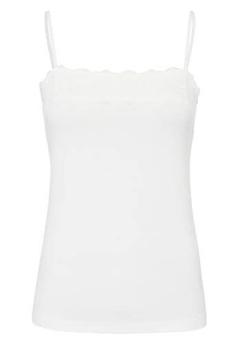 Preisvergleich Produktbild zero Damen Top mit Spitzenkante Style Tessa Offwhite,40