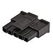 436450500, 0436450500 Conn Housing F 5 POS 3mm Crimp ST Cable Mount Black Micro-Fit 3.0 Bag (100 Items)