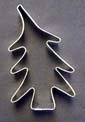 Primitive Pine Tree Tin Cookie Cutter