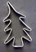 Primitive Pine Tree Tin Cookie Cutter