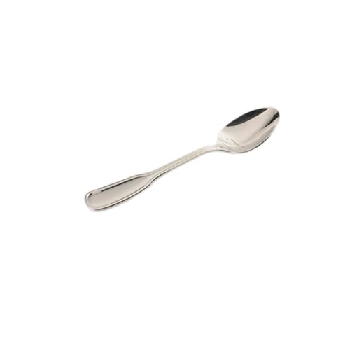FSE SLSM202 Teaspoon, 6" Long, 2.4mm Thick, 18/10 Stainless Steel, Simplicity, Pack of 12