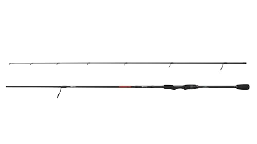 Abu Garcia Vendetta Caña de | Caña para señuelos de Depredadores de Agua Dulce | Blank de Carbono de acción rápida | Anillas antienredos | Ligera y Sensible | 2,44 m | 14-60 g