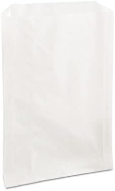 Bagcraft Papercon - Pb25 Grease-Resistant Sandwich Bags 6 1/2 X 1 X 8 White 2000/Carton "Product Category: Breakroom And Janitorial/Food Service Supplies"