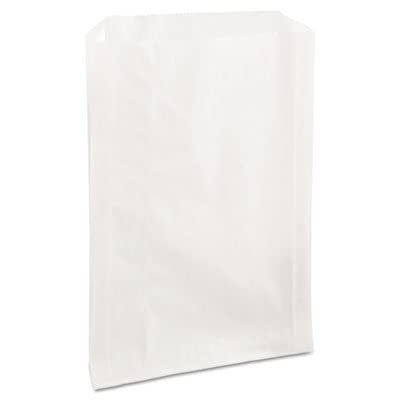 Bagcraft Papercon - Pb25 Grease-Resistant Sandwich Bags 6 1/2 X 1 X 8 White 2000/Carton 
