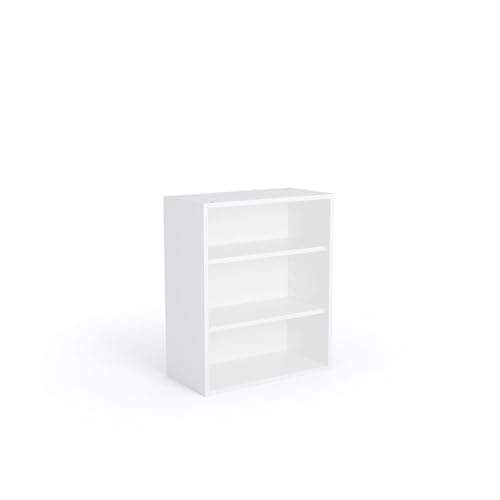 Top Living MCR MFC White Flat Pack Kitchen Wall Units-Carcass 300mm to 1000mm-720mm High (Wall Unit (720mm H X 400mm W))