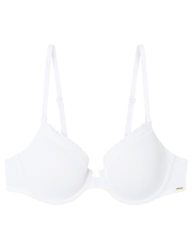 Women'secret Padded Cotton Collection Sujetador, Blanco, 75B para Mujer