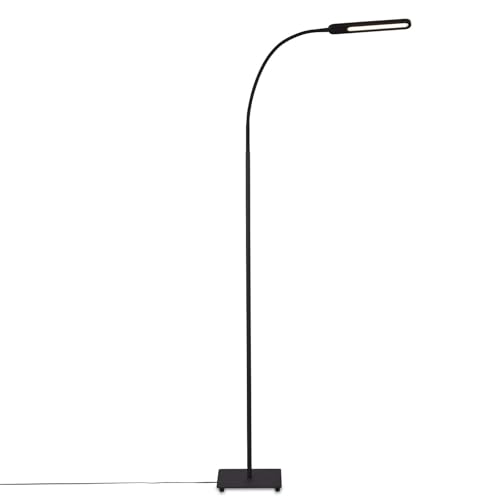 BRILONER - Lampadaire LED tactile, intensité lumineuse variable par paliers, réglable en blanc chaud et blanc froid, lampe de lecture, lampe de salon, plafonnier,...
