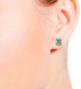 STUDEX Sensitive Aquamarine Stud Earrings 5mm | Hypoallergenic and Nickel Safe for Sensitive Ears | Gold Plated Posts | High Fashion Earrings for Women and Men-PR-783-S - Image 2