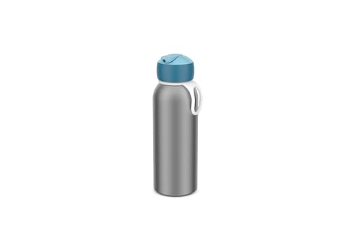 Mepal - Botella térmica Flip-up Campus - Botellas aisladas para niños - Termo de acero inoxidable - Caliente durante 9 horas y 12 horas frío - Sin BPA - 350 ml - Azul frío