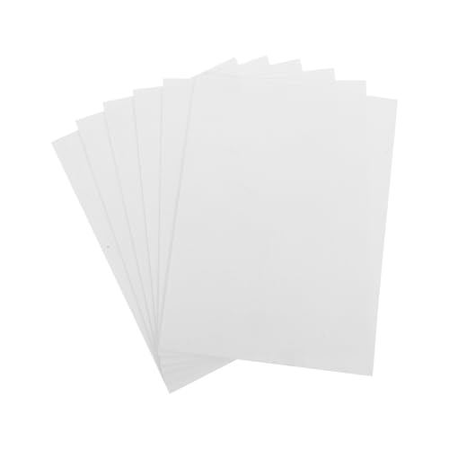 Healeved Papel Secante Natural para Flores 6 Hojas 15X20 CM Algodón Vegetal Reutilizable para Manualidades, Prensado de Plantas y Decoración en Hogar