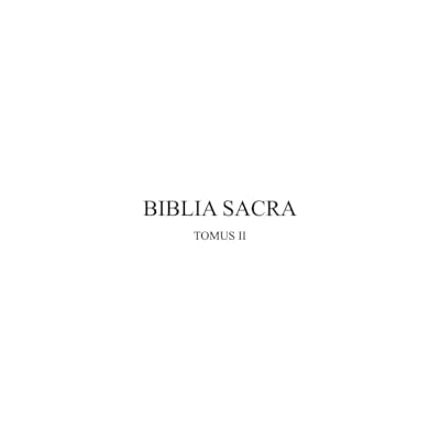 Biblia Sacra