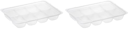 リッチェル わけわけフリージング ブロックトレー R 25 8ブロック 2枚入 2) 25ml×8ブロック (× 2)