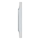 Schneider Electric - Odace Styl, Platte, weiß, recycelt, 4 Positionen, horizontal oder vertikal, Abstand 71 mm – S510708