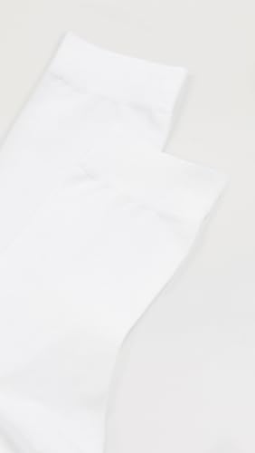 Image of FALKE Women's Cotton Touch Ankle Socks, White, S-M, Small-Medium